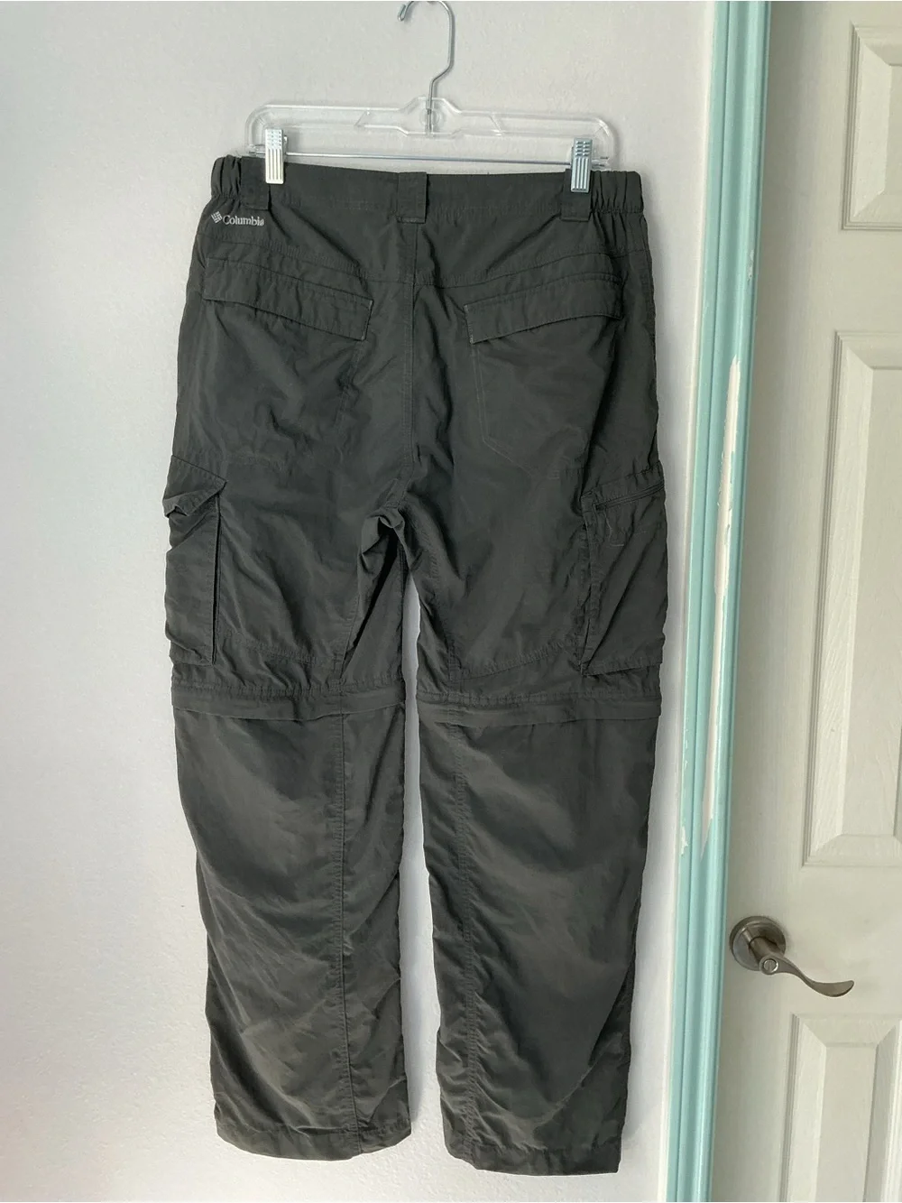 Men's Convertible Cargo Pants - Black
